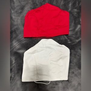 Garage Cropped Open Back Tank Tops